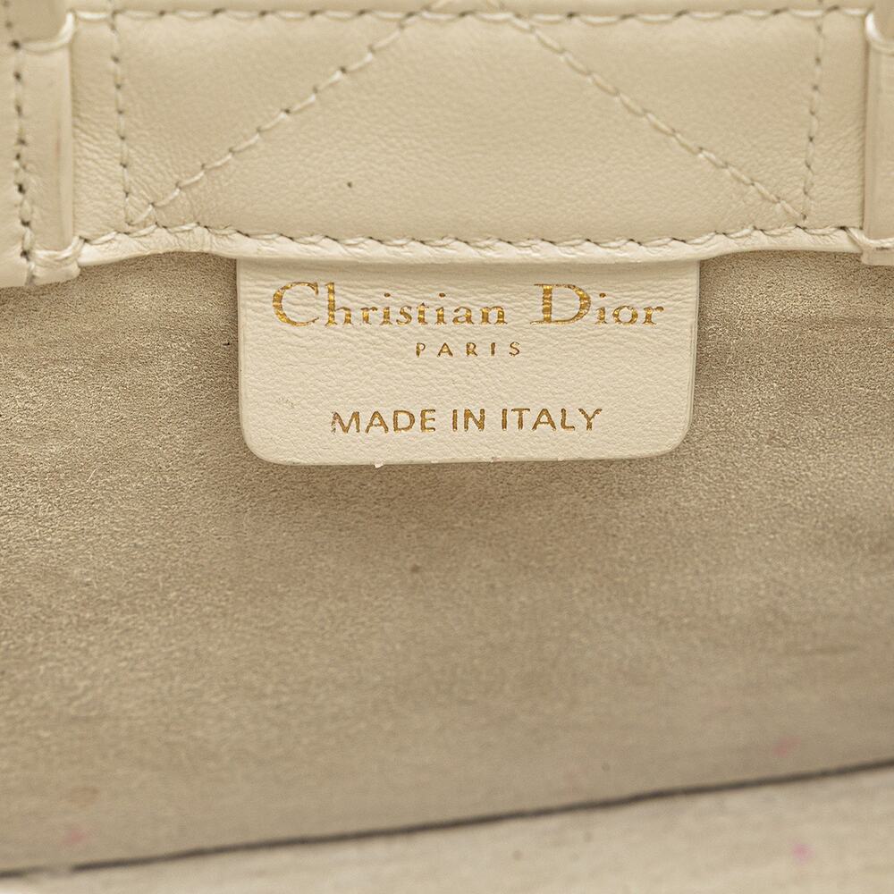 Dior Mini Calfskin Macrocannage Book Tote - Picture 5 of 10